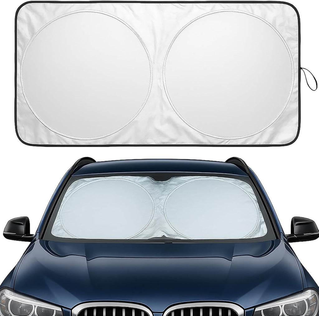 Car windshield heat insulation visor